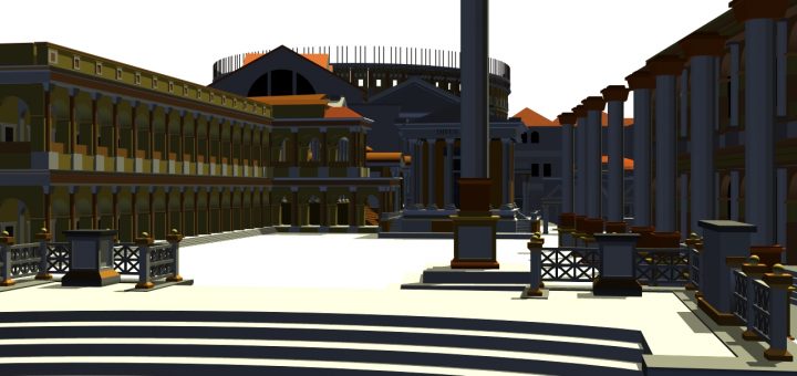 Foro Romanum in 3D